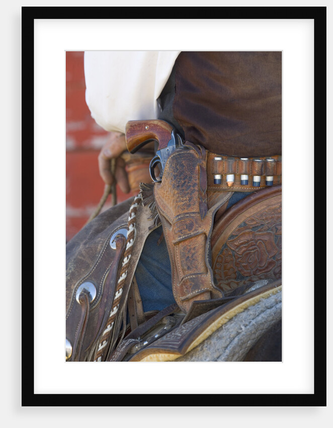 Close-up of Pistol on Cowboy's Belt by Anonymous