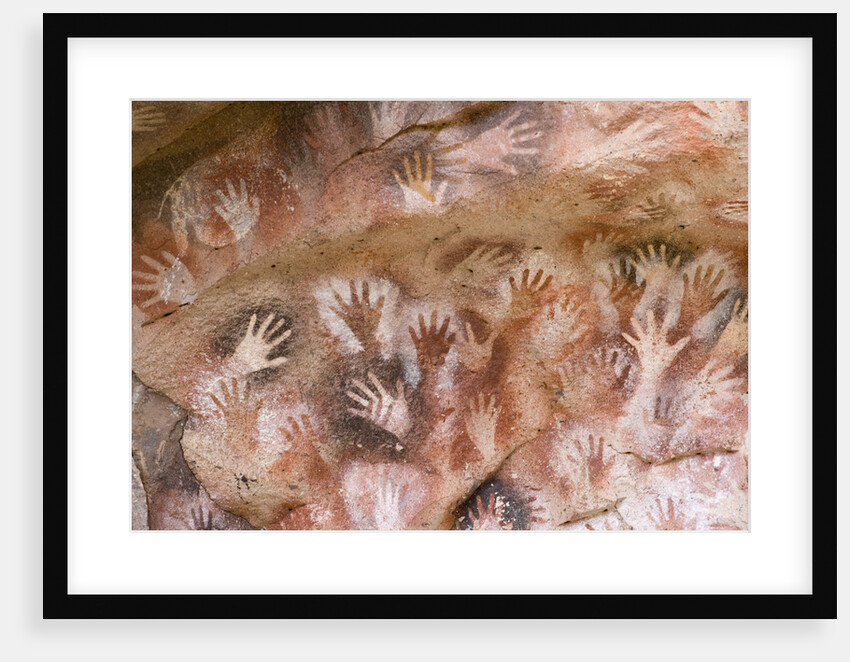 Cave of Hands in Patagonia, Argentina by Anonymous