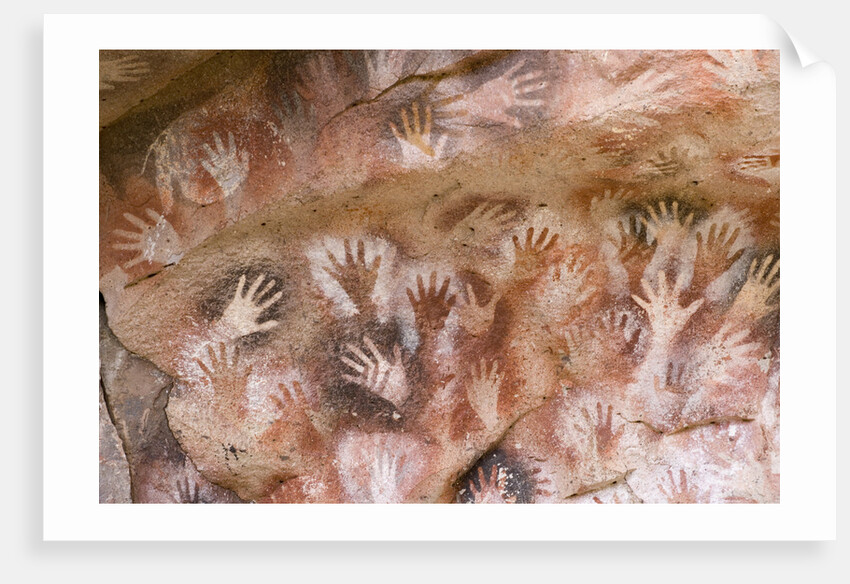 Cave of Hands in Patagonia, Argentina by Anonymous