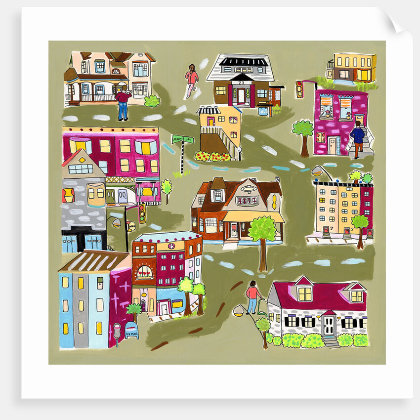Townscape by Anonymous