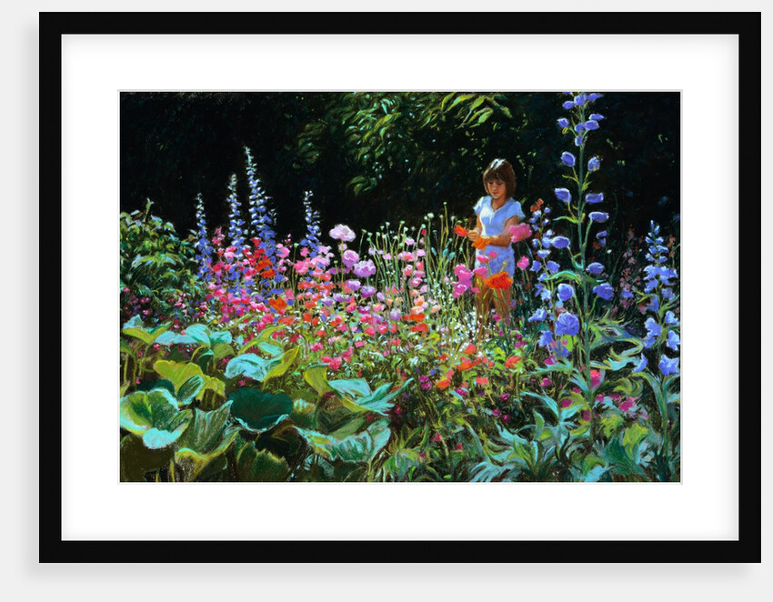 Garden Girl by Anonymous