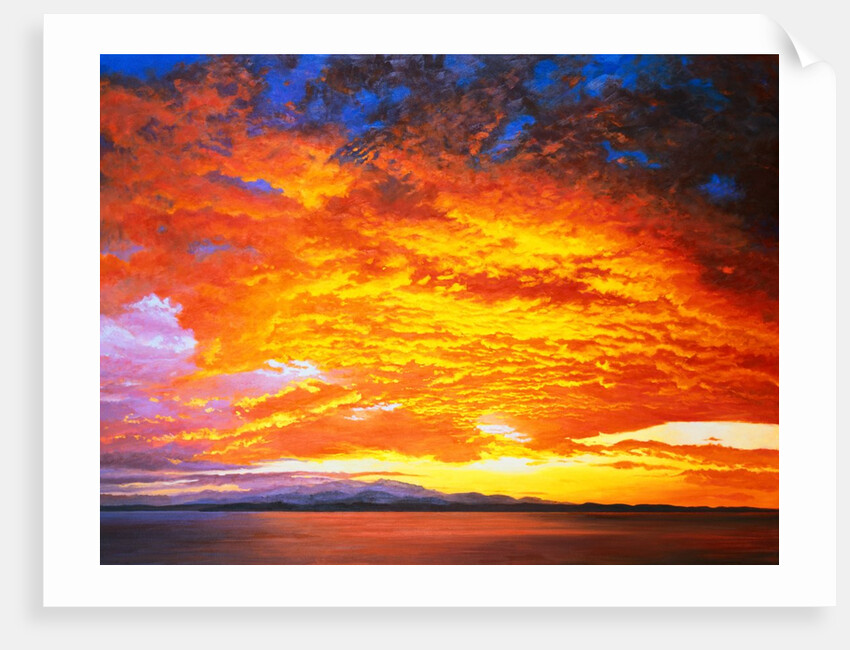 Sunset at Sea by Anonymous