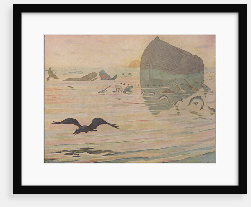 The Raven Is Sent Out by E. Boyd Smith