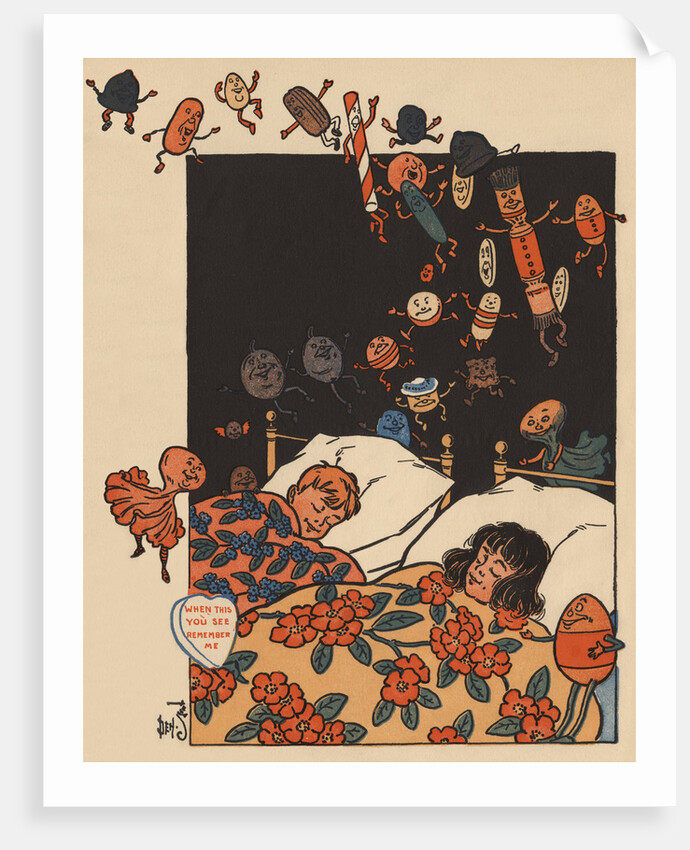 The Children Were Nestled All Snug in Their Beds by William W. Denslow