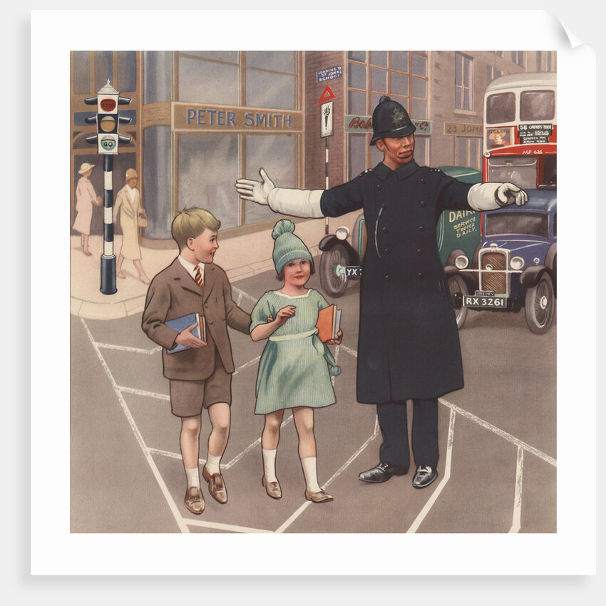 Road Signs Illustration by Anonymous