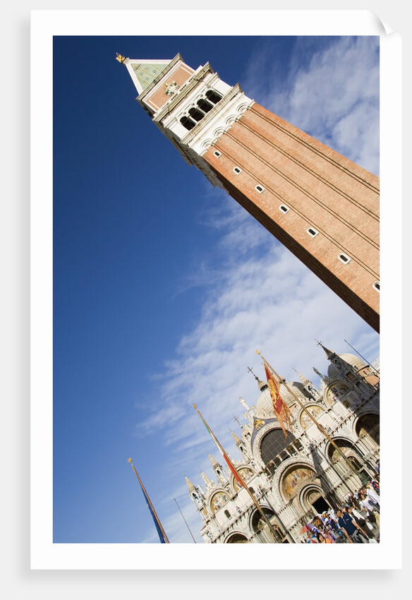 Campanile and Basilica of San Marco by Anonymous