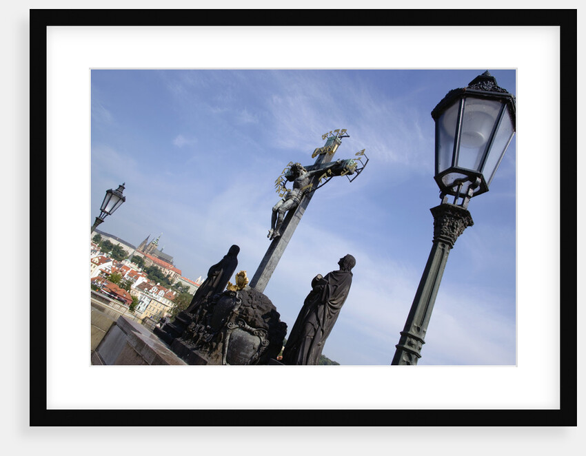 17th-Century Crucifix on Charles Bridge by Anonymous