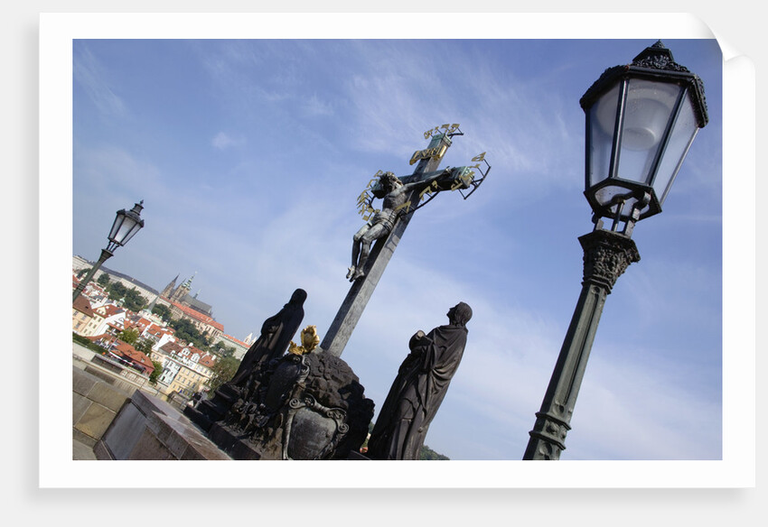 17th-Century Crucifix on Charles Bridge by Anonymous