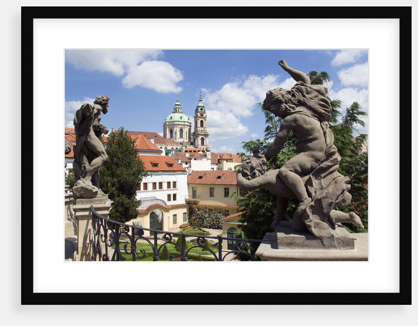 Statues in The Vrtba Gardens by Anonymous