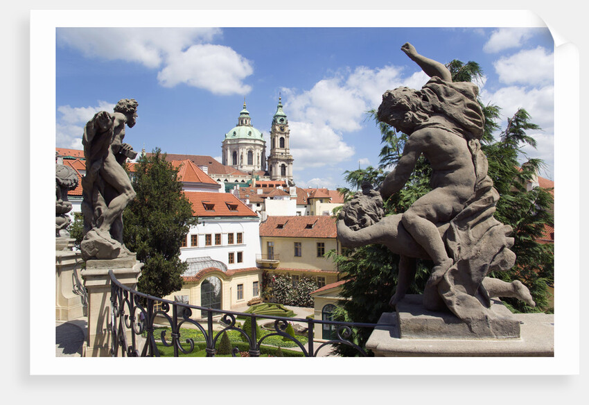 Statues in The Vrtba Gardens by Anonymous