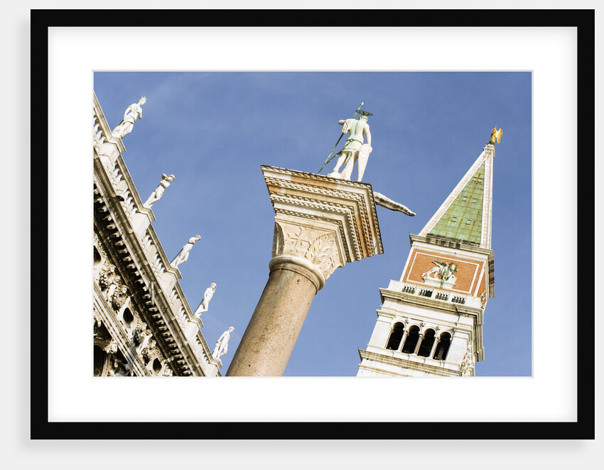 The Column of San Teodoro and Campanile by Anonymous