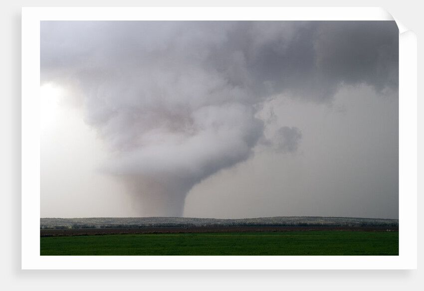 Tornado Touching Down in Texas by Anonymous