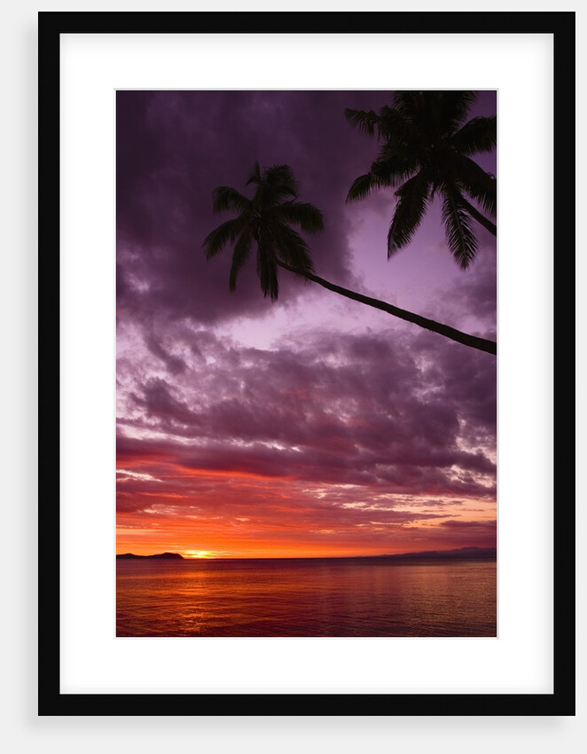 Tropical Sunset by Anonymous