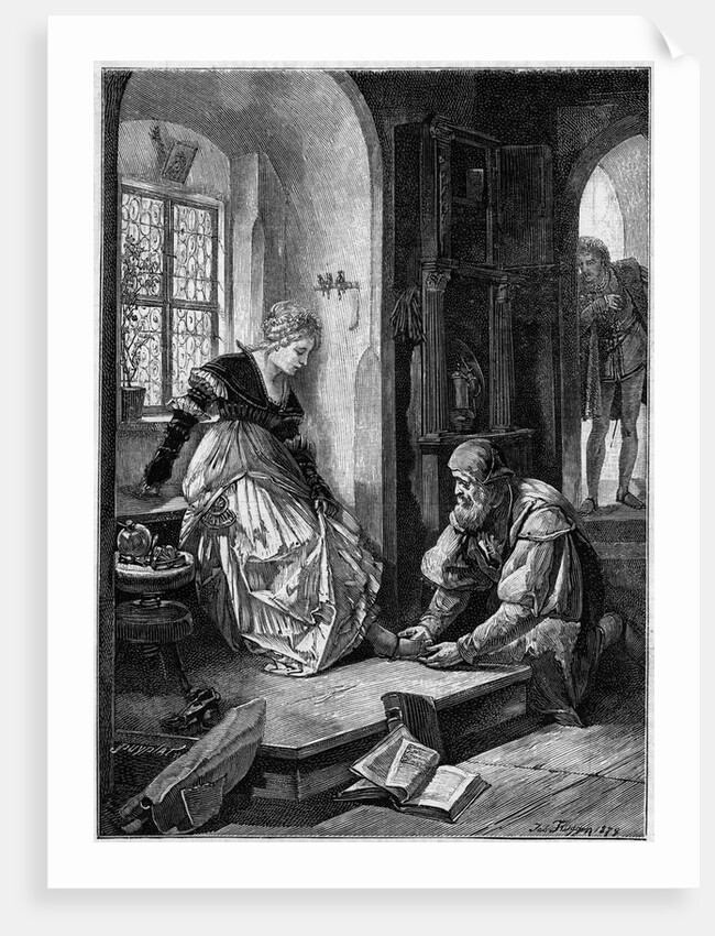 Illustration of the Third Act of Die Meistersinger von Nurnberg by Anonymous