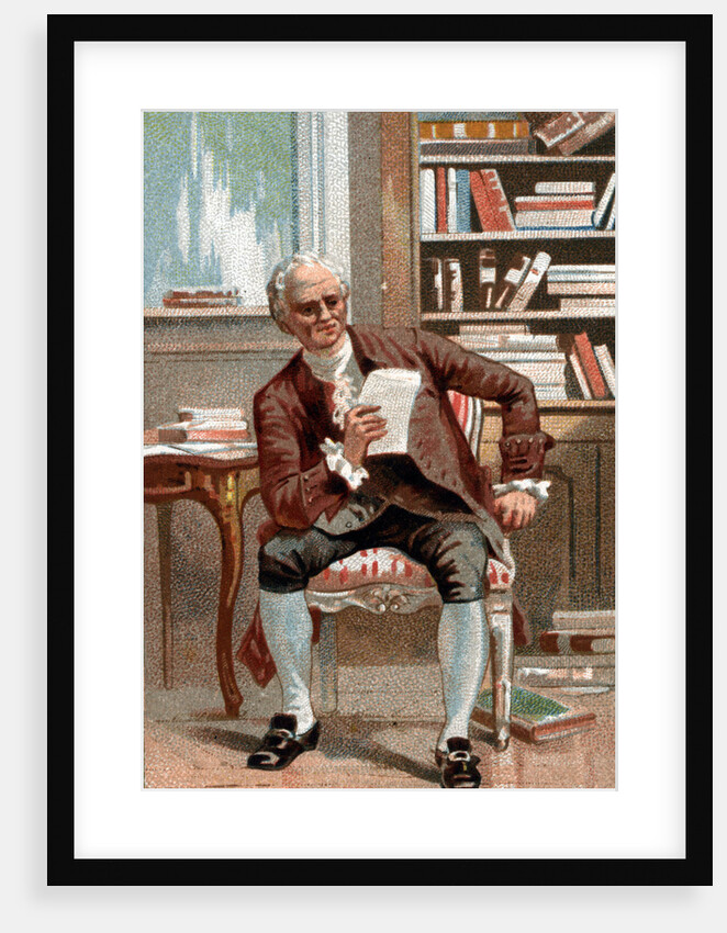 Illustration of Denis Diderot by Anonymous