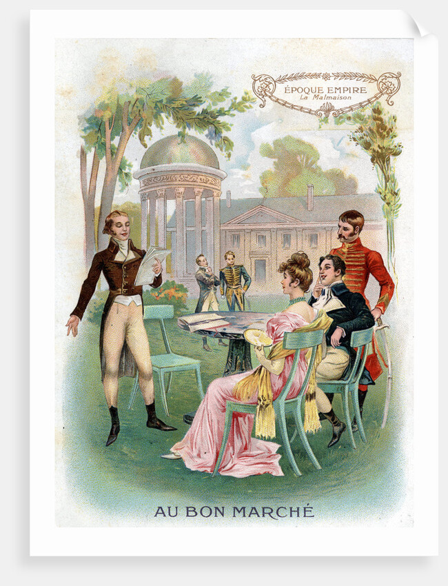 Au Bon Marche Illustration by Anonymous