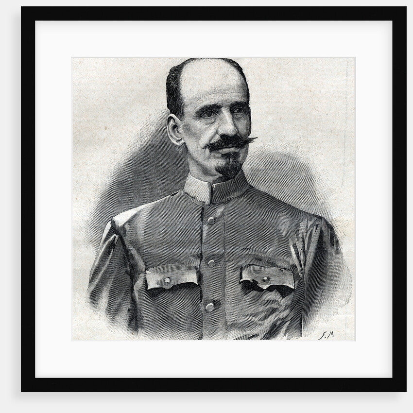 Newspaper Illustration of Fernand Foureau by Anonymous