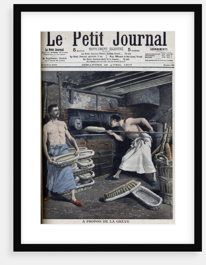 Illustration of Non-Striking Bakers by Anonymous
