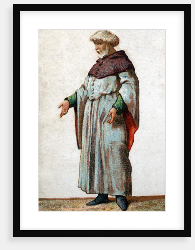 Illustration of Eustache de Saint Pierre, Burgher of Calais by Anonymous