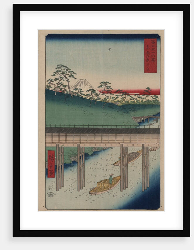 Ochanomizu in the Eastern Capital by Ando Hiroshige