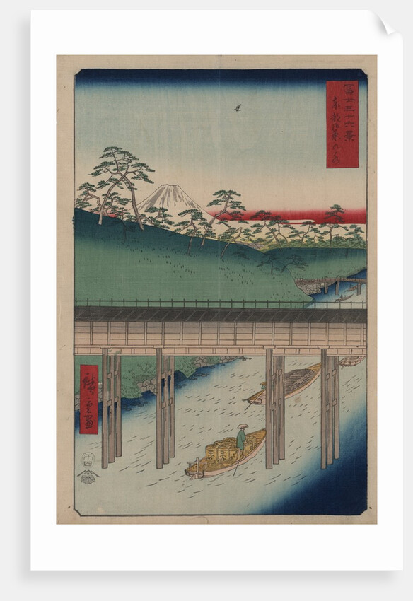 Ochanomizu in the Eastern Capital by Ando Hiroshige