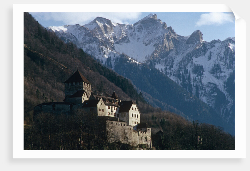 Liechtenstein - Vaduz - (Schloss) Vaduz Castle. by Anonymous