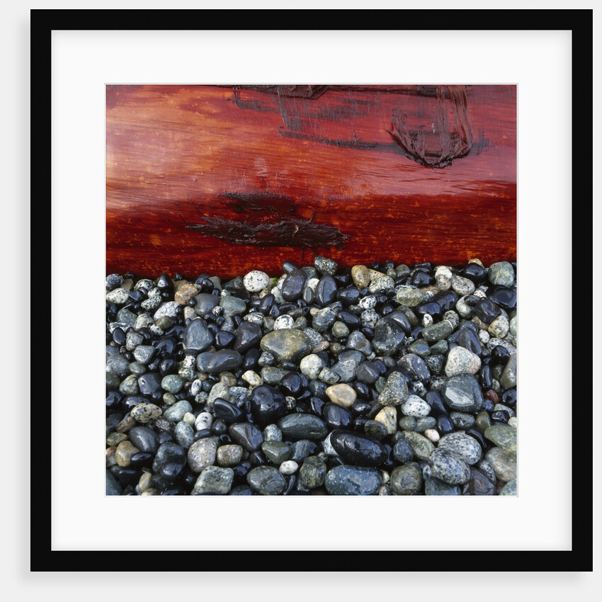 Log on Pebbles by Anonymous