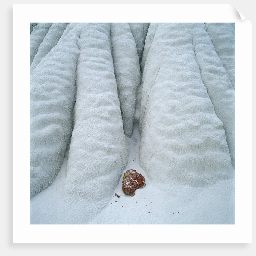 Snowy Cliff by Anonymous