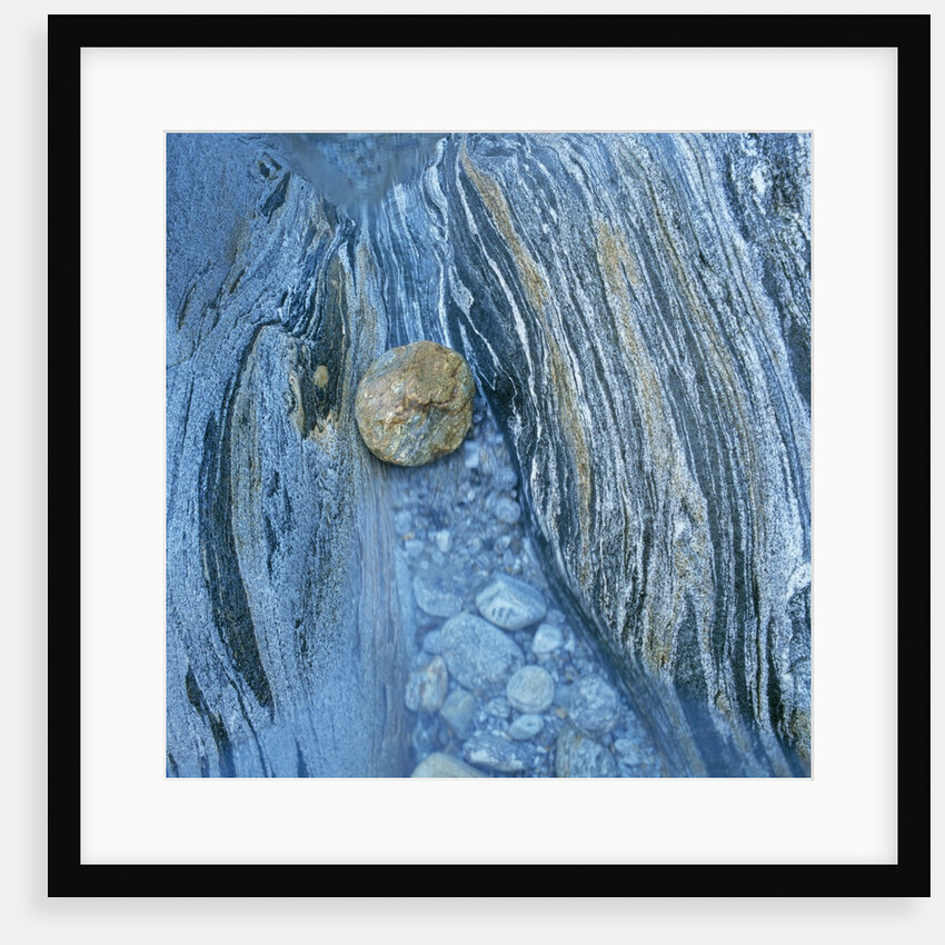 Rock Formations in Verzasca Valley by Anonymous