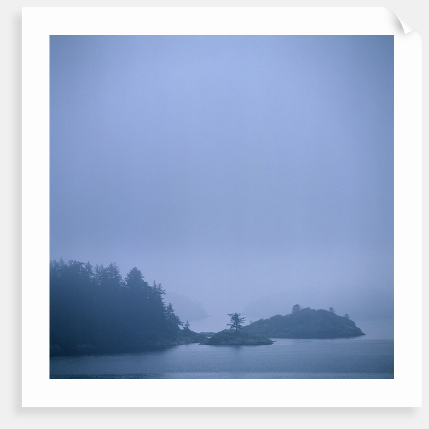 Coastal Islands in Fog by Anonymous