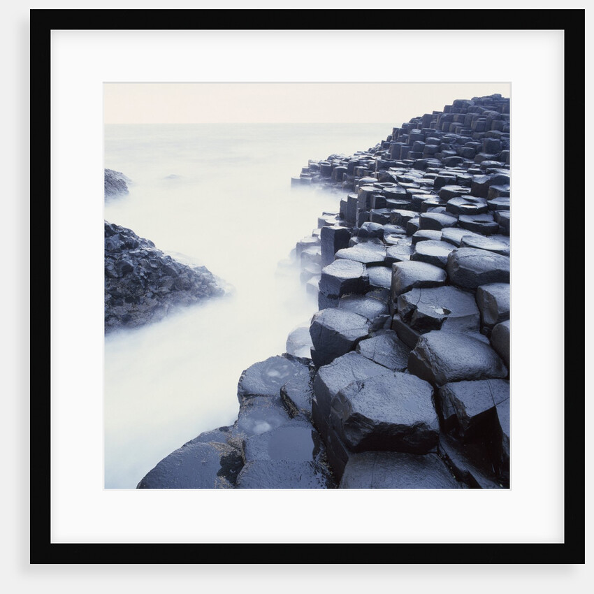 Basalt Columns on Coast by Anonymous