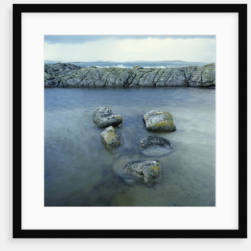 Rock Formation in Ocean by Anonymous