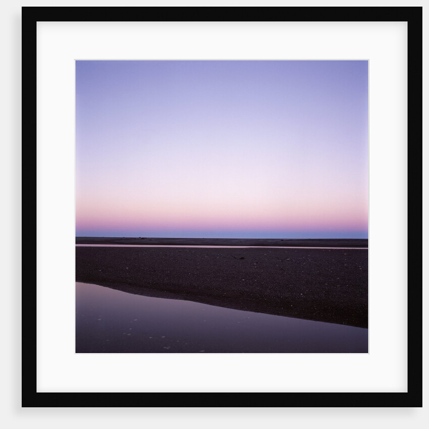 Beach at Twilight by Anonymous