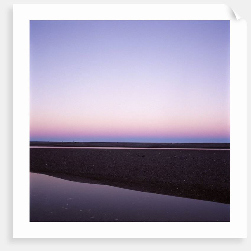 Beach at Twilight by Anonymous