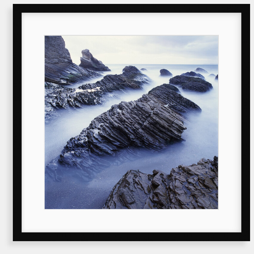 Rock Formation on Coast by Anonymous