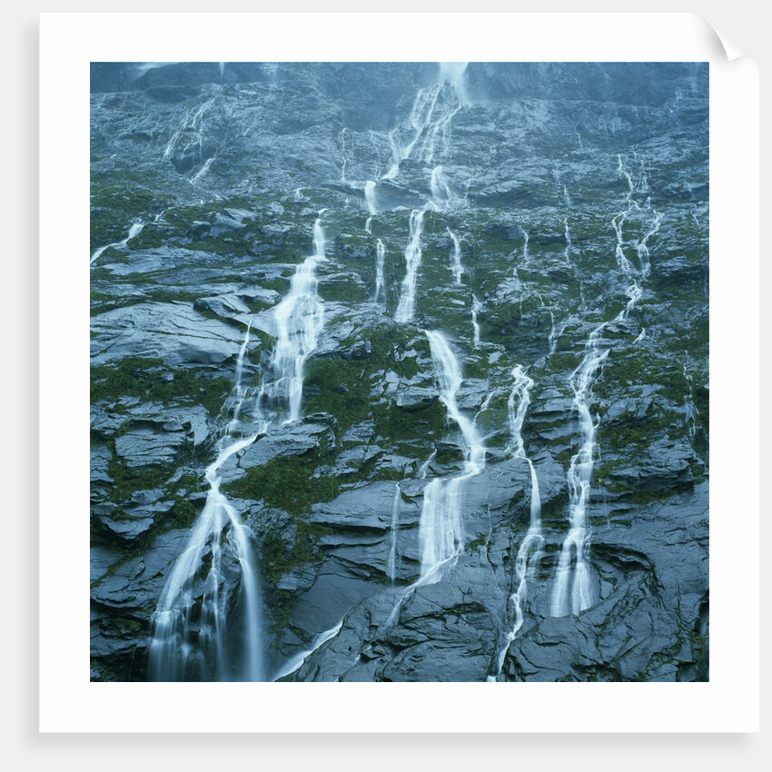 Cascading Waterfall by Anonymous