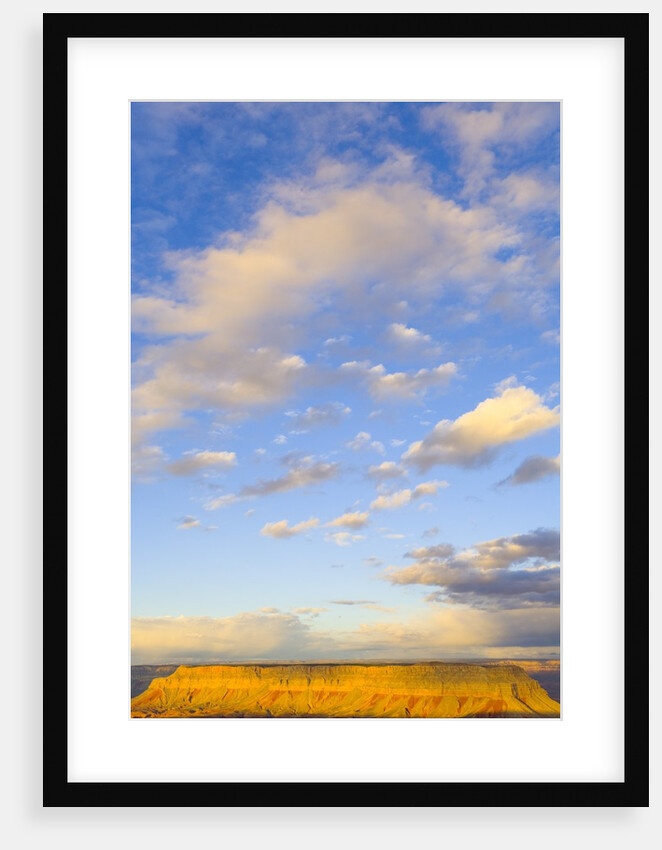 Sky Over Sandstone Butte by Anonymous