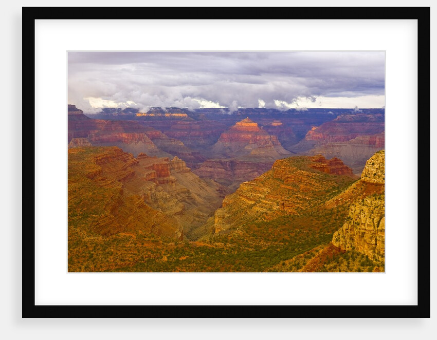 Clouds Over Grand Canyon and Buttes by Anonymous