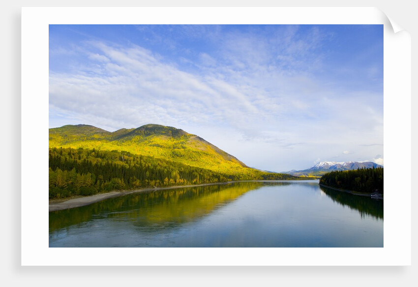 Liard River in Autumn by Anonymous