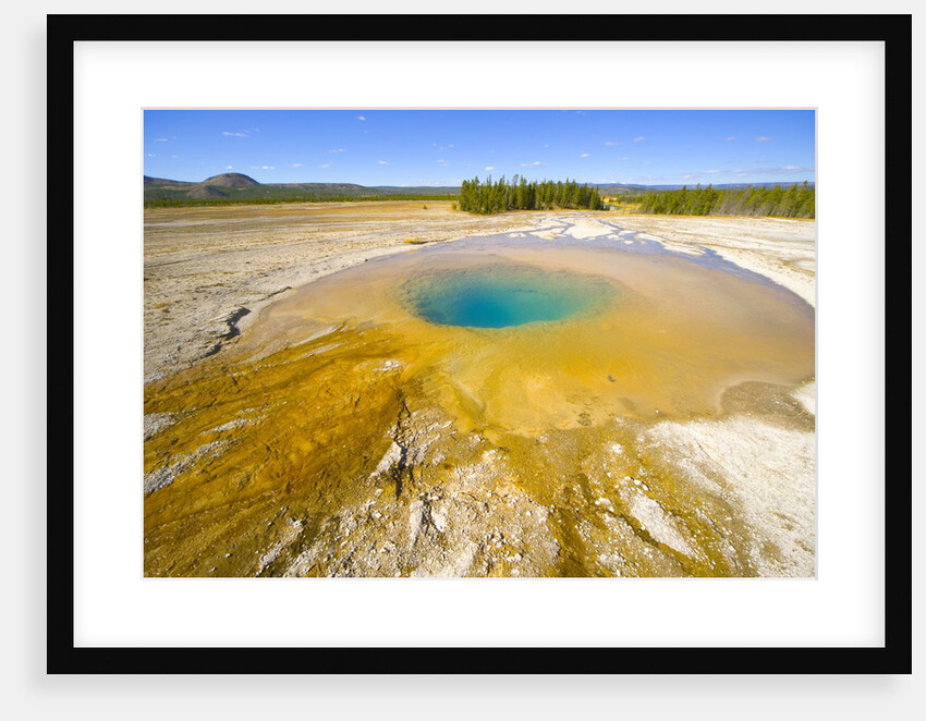 Opal Pool at Yellowstone National Park by Anonymous