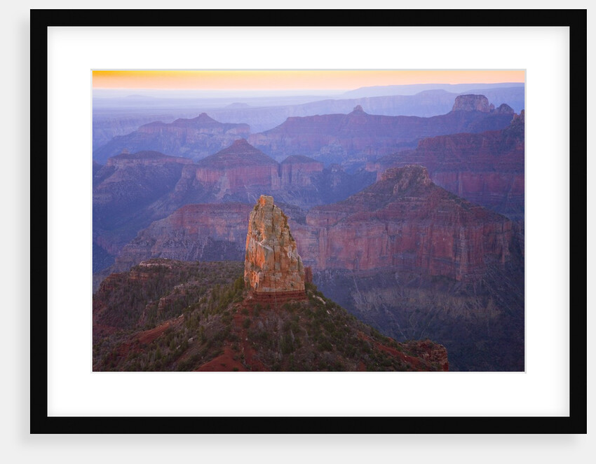 Sandstone Buttes and Cliffs at Grand Canyon National Park by Anonymous