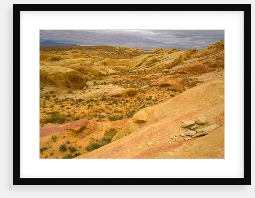 Sandstone Formations in Valley of Fire by Anonymous