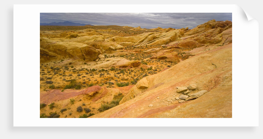Sandstone Formations in Valley of Fire by Anonymous