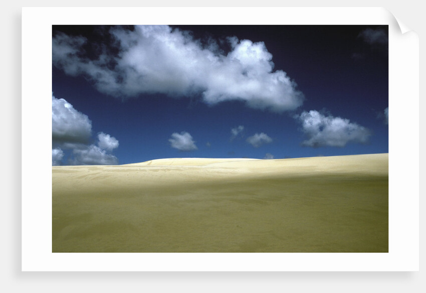 Sand Dunes and Sky by Anonymous