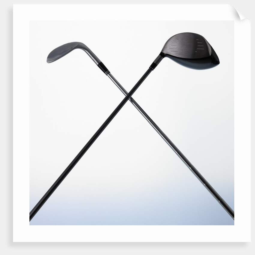 Two Golf Clubs by Anonymous