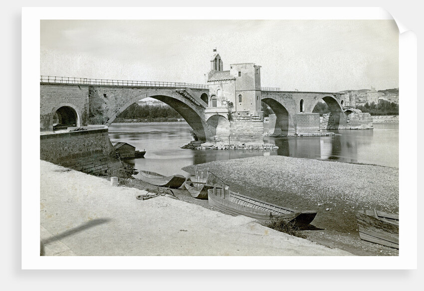 Saint Benezet Bridge by Anonymous