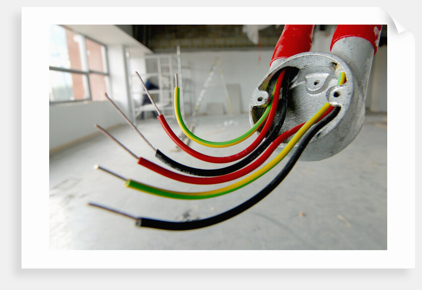 Electrical Wiring in Refurbished Warehouse by Anonymous