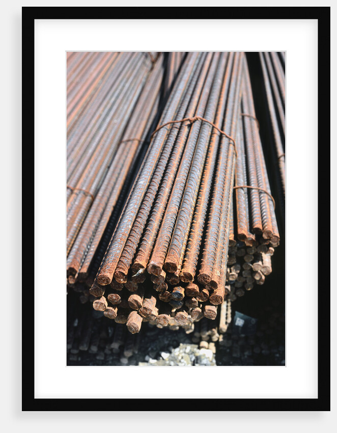 Bundle of Metal Beams by Anonymous