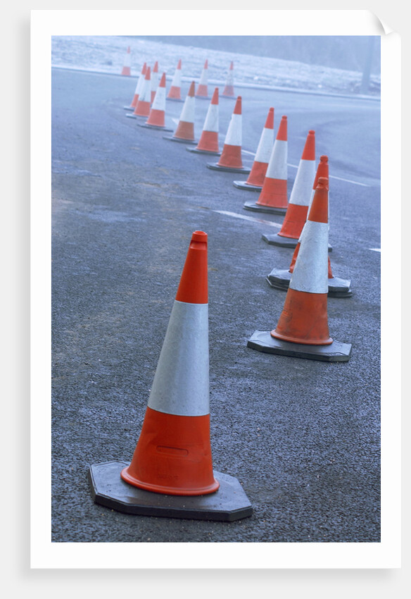 Traffic Cones by Anonymous