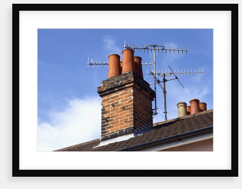 Chimney and Antennas by Anonymous
